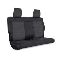 Thumbnail for PRP 11-12 Jeep Wrangler JK Rear Seat Cover/2 door - Black/Grey