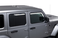 Thumbnail for Putco 20-21 Jeep Gladiator JT/JL Element Chrome Window Visors (Set of 4)