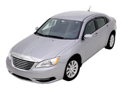 Thumbnail for AVS 07-10 Chrysler Sebring Ventvisor Outside Mount Window Deflectors 4pc - Smoke