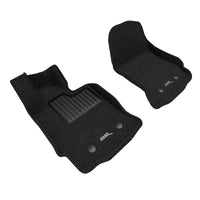 Thumbnail for 3D MAXpider 14-19 Chevrolet Corvette C7 Elegant Floor Mat Full Set (2pc) - Black