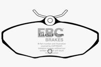 Thumbnail for EBC 01-05 Ford Thunderbird 3.9 Greenstuff Rear Brake Pads