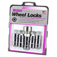 Thumbnail for McGard Wheel Lock Nut Set - 5pk. (Cone Seat) M14X1.5 / 22mm Hex / 1.965in. Length - Chrome