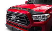 Thumbnail for AVS 2016-2019 Toyota Tacoma Aeroskin Low Profile Hood Shield w/ Lights - Black