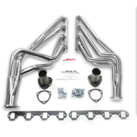 Thumbnail for JBA 65-73 Ford Mustang 260-302/71-73 Ford 260-351W SBF 1-5/8in Primary Silver Ctd Long Tube Header