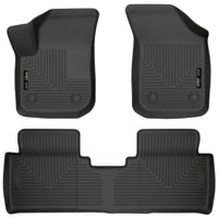 Thumbnail for Husky Liners 2017 Buick Envision Weatherbeater Black Front & 2nd Seat Floor Liners