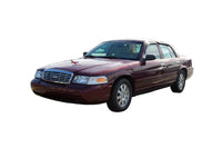 Thumbnail for AVS 98-11 Ford Crown Victoria (Short Rears) Ventvisor Outside Mount Window Deflectors 4pc - Smoke