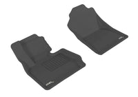 Thumbnail for 3D MAXpider 2011-2018 BMW X3/X4 F25/F26 Kagu 1st Row Floormat - Black