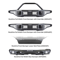 Thumbnail for Go Rhino 21-24 Ford Bronco 2/4dr (Excl. Sport) Rockline Rear Full Width Bumper