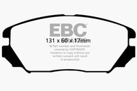 Thumbnail for EBC 08-09 Hyundai Azera 3.3 Greenstuff Front Brake Pads