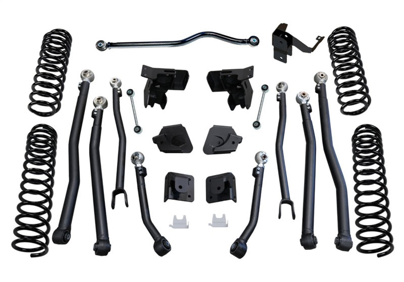 Superlift 07-18 Jeep Wrangler JK 4in Long Arm Kit - Fox 2.0 Shocks