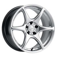 Thumbnail for Kansei K11S Tandem 19x9.5in / 5x114.3 BP / 22mm Offset / 73.1mm Bore - Hyper Silver Wheel