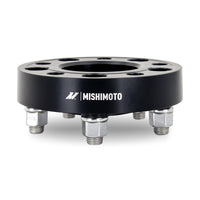 Thumbnail for Mishimoto Mishimoto Wheel Spacers 5x114.3 64.1 CB M14x1.5 25mm BK