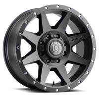 Thumbnail for ICON Rebound 20x9 8x170 6mm Offset 5.25in BS Satin Black Wheel