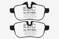 Thumbnail for EBC 09+ BMW Z4 3.0 (E89) Greenstuff Rear Brake Pads