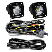 Thumbnail for Baja Designs S1 Wide Cornering LED Light Backup Kit w/ Mounting Bracket Pair