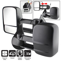 Thumbnail for Xtune Chevy Silverado 07-12 L&R Manual Extendable Power Heated Adjust Mirror MIR-CSIL07-PW-SET