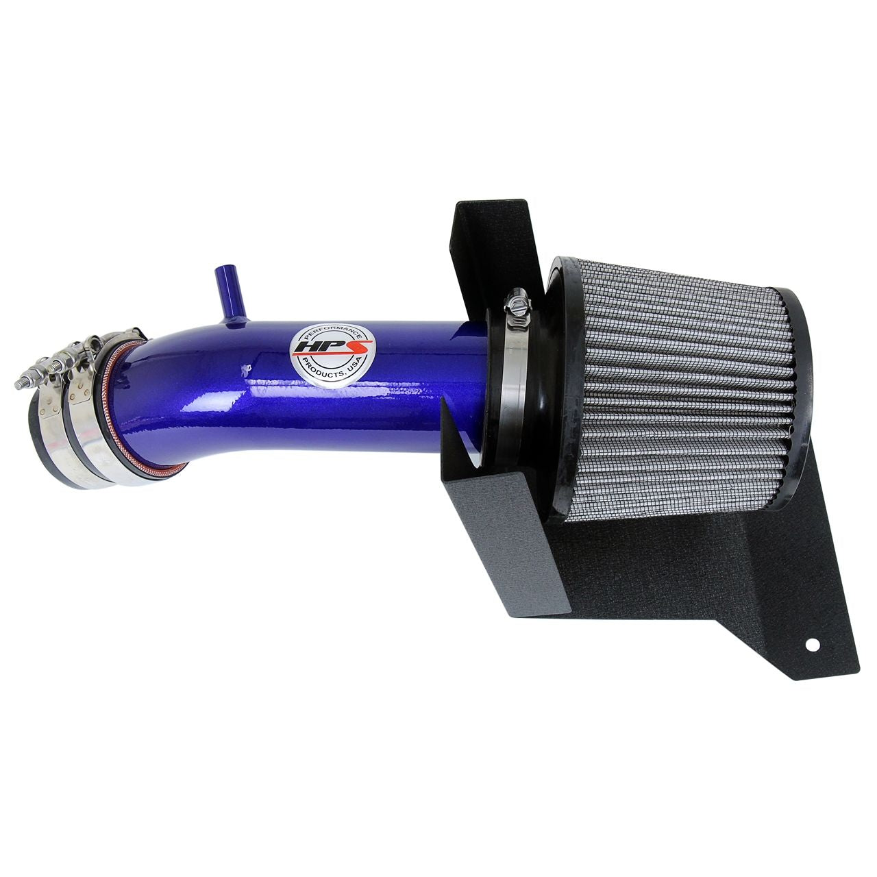 HPS Shortram Air Intake 2011-2016 Hyundai Elantra 1.8L, Includes Heat Shield, Blue