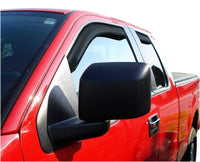 Thumbnail for AVS 04-14 Ford F-150 Supercab Ventvisor In-Channel Front & Rear Window Deflectors 4pc - Smoke