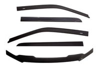 Thumbnail for AVS 15-18 Chevy Silverado 2500 Crew Cab Ventvisor & Aeroskin Deflector Combo Kit - Matte Black