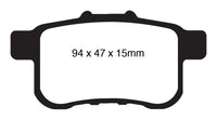 Thumbnail for EBC 09-14 Acura TSX 2.4 Greenstuff Rear Brake Pads