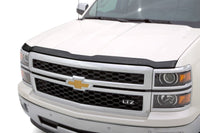 Thumbnail for AVS 14-15 Chevy Silverado 1500 Aeroskin Low Profile Acrylic Hood Shield - Smoke