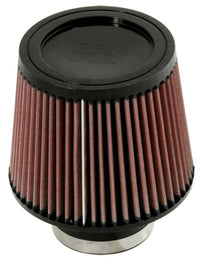 Thumbnail for K&N Universal Rubber Filter-Round Tapered 3in Flange ID x 6in Base OD x 6in Top OD x 5in H