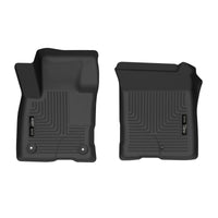 Thumbnail for Husky Liners 21-22 Ford Bronco Sport X-act Contour Front & 2nd Seat Floor Liners (Black)