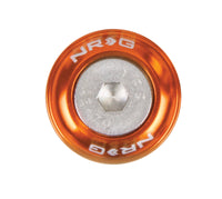 Thumbnail for NRG Fender Washer Kit w/Rivets For Metal (Orange) - Set of 10