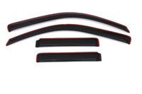 Thumbnail for AVS 02-09 Chevy Trailblazer Ventvisor In-Channel Front & Rear Window Deflectors 4pc - Smoke