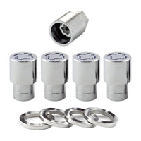 Thumbnail for McGard Wheel Lock Nut Set - 4pk. (Reg. Shank Seat) M12X1.25 / 13/16 Hex / 1.38in. Length - Chrome