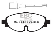 Thumbnail for EBC 14+ Audi A3 1.8 Turbo Greenstuff Front Brake Pads