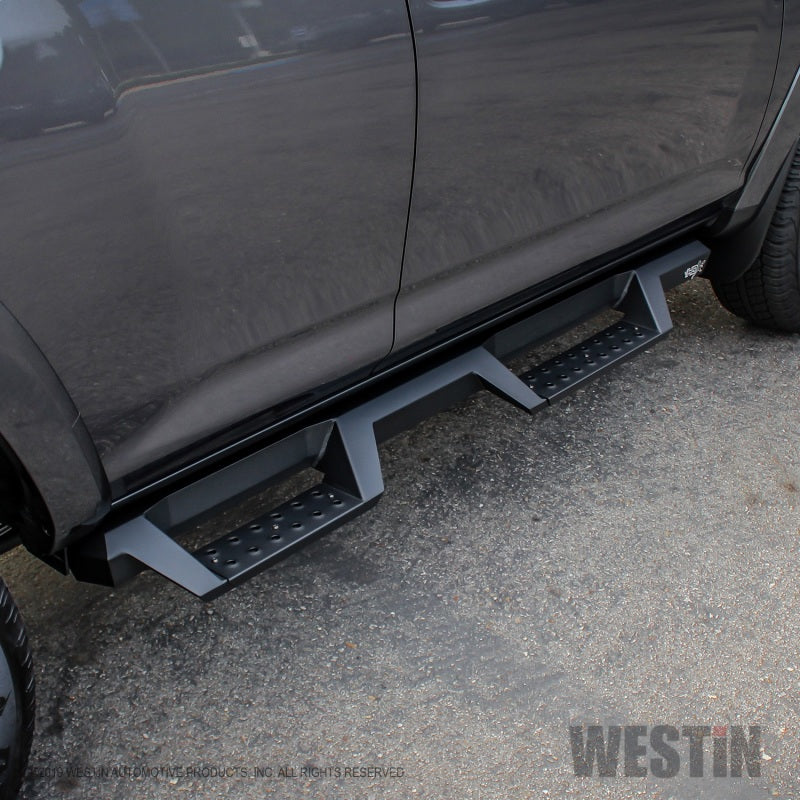 Westin/HDX 10-17 Toyota 4Runner Trail Edition Drop Nerf Step Bars - Textured Black