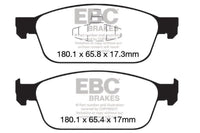 Thumbnail for EBC 12+ Ford Focus 2.0 Turbo ST Greenstuff Front Brake Pads