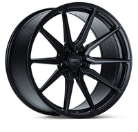 Thumbnail for Vossen HF-3 24x10 / 5x120 / ET32 / Deep Face / 72.56 - Satin Black Wheel