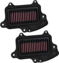 Thumbnail for K&N 16-17 Suzuki Boulevard M90 1462CC Replacement Drop In Air Filter (Set of 2)