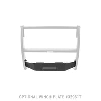 Thumbnail for Go Rhino 18-20 Ford F-150 3100 Series StepGuard Winch Plate Kit (Req. 3296T or 3296MT) - Tex. Black