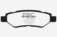 Thumbnail for EBC 08-13 Cadillac CTS 3.0 Greenstuff Rear Brake Pads