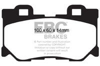 Thumbnail for EBC 08-15 Infiniti G37 3.7 Greenstuff Rear Brake Pads