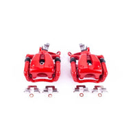 Thumbnail for Power Stop 07-10 Mini Cooper Rear Red Calipers w/Brackets - Pair