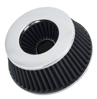 Thumbnail for Spectre Adjustable Conical Air Filter 2-1/2in. Tall (Fits 3in. / 3-1/2in. / 4in. Tubes) - Black