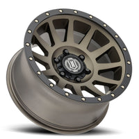 Thumbnail for ICON Compression 18x9 6x5.5 25mm Offset 6in BS 95.1mm Bore Bronze Wheel