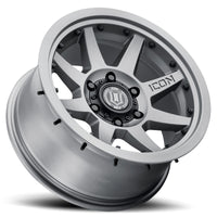 Thumbnail for ICON Rebound Pro 17x8.5 5x150 25mm Offset 5.75in BS 110.1mm Bore Titanium Wheel