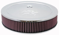 Thumbnail for K&N Round Air Filter Assembly 12in ID / 3.063in Height / 5.125in Neck Flange / 7/8in Drop Base