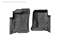 Thumbnail for WeatherTech 05+ Dodge Dakota Club Cab Front FloorLiner - Black