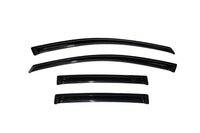 Thumbnail for AVS 07-12 Nissan Versa Hatch Ventvisor Outside Mount Window Deflectors 4pc - Smoke