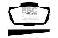 Thumbnail for EBC 66-67 Saab Sonnet 0.8 Greenstuff Front Brake Pads