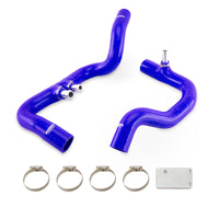 Thumbnail for Mishimoto 2018+ Jeep Wrangler JL / Gladiator JT 3.6L AT Blue Silicone Radiator Coolant Hose Kit