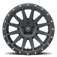 Thumbnail for ICON Compression 20x10 5x5 -12mm Offset 5in BS 71.5mm Bore Satin Black Wheel