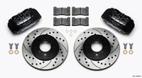 Thumbnail for Wilwood DPHA Front Caliper & Rotor Kit Drilled Honda / Acura w/ 262mm OE Rotor