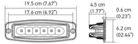 Thumbnail for Hella Value Fit Mini 6in LED Light Bar - Flood